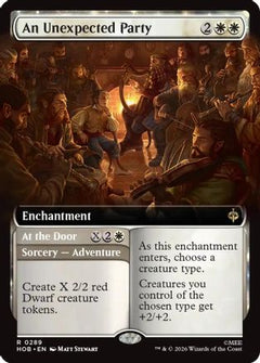 An Unexpected Party (Extended Art) (HOB-289) - The Hobbit Foil-1