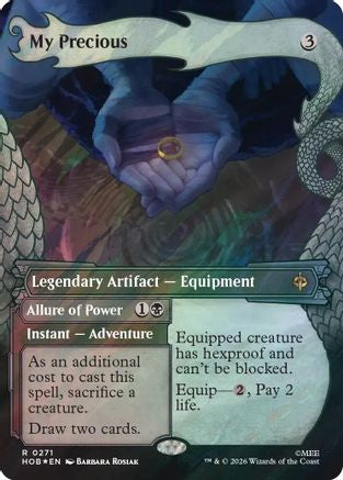 My Precious (Showcase) (Surge Foil) (HOB-271) - The Hobbit Foil-1