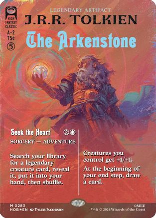 The Arkenstone (Borderless) (Surge Foil) (HOB-283) - The Hobbit Foil-1