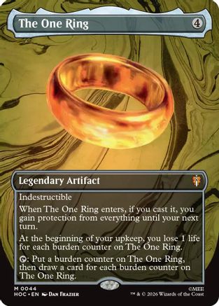 The One Ring (Borderless) (HOB-044) - The Hobbit-1