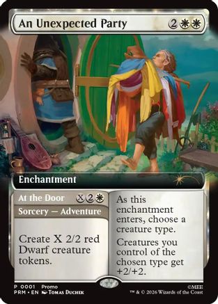 An Unexpected Party (Extended Art) (PRM-001) - Promo Pack: The Hobbit Foil-1