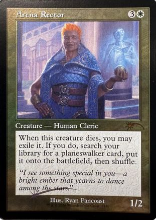 Arena Rector (Retro Frame) (SLD-7130) - Secret Lair Drop Series Foil-1