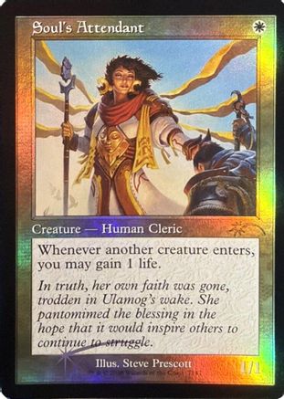 Soul's Attendant (Retro Frame) (SLD-7147) - Secret Lair Drop Series Foil-1
