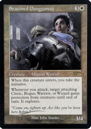 Seasoned Dungeoneer (Retro Frame) (SLD-7144) - Secret Lair Drop Series Foil-1