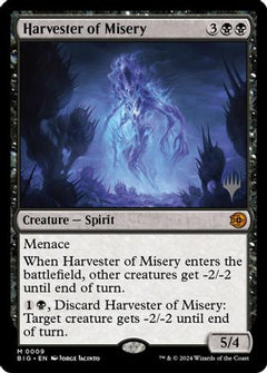 Harvester of Misery (PPSOS-009) - Promo Pack: Secrets of Strixhaven-1