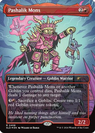 Pashalik Mons (SLD-2408) - Secret Lair Drop Series Foil-1