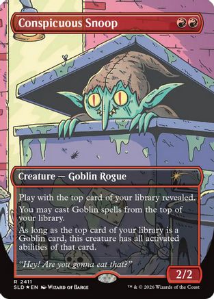 Conspicuous Snoop (SLD-2411) - Secret Lair Drop Series Foil-1