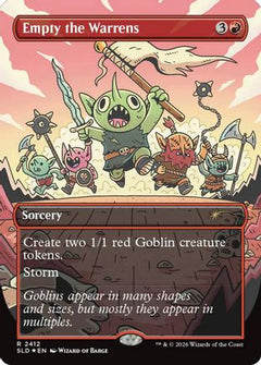 Empty the Warrens (SLD-2412) - Secret Lair Drop Series Foil-1