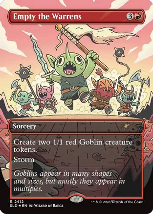 Empty the Warrens (SLD-2412) - Secret Lair Drop Series Foil-1
