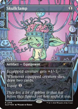 Skullclamp (2416) (SLD-2416) - Secret Lair Drop Series Foil-1