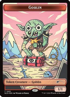 Goblin Token (2421) (SLD-2421) - Secret Lair Drop Series Foil-1
