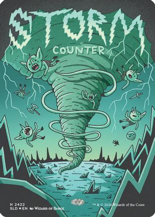 Storm Counter (SLD-2422) - Secret Lair Drop Series Foil-1