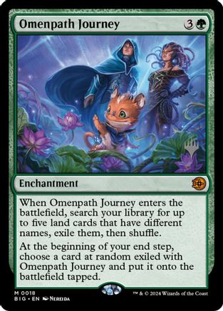 Omenpath Journey (PPSOS-018) - Promo Pack: Secrets of Strixhaven Foil-1