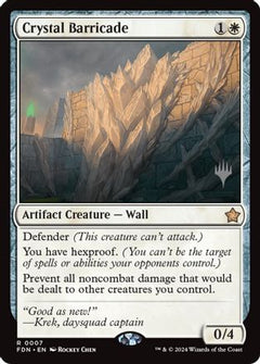 Crystal Barricade (PPSOS-007) - Promo Pack: Secrets of Strixhaven-1