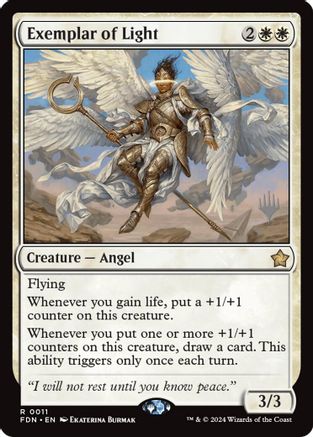 Exemplar of Light (PPSOS-011) - Promo Pack: Secrets of Strixhaven-1