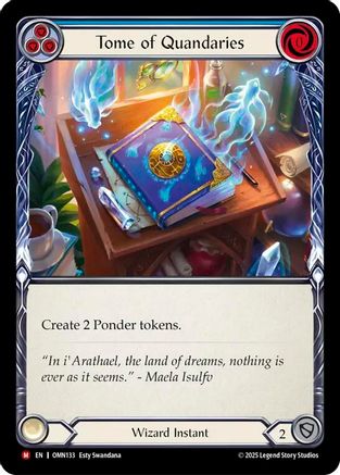 Tome of Quandaries (OMN133) - Omens of the Third Age-1