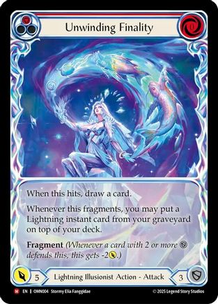 Unwinding Finality (Extended Art) (OMN004) - Omens of the Third Age-1