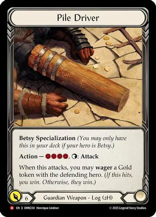 Pile Driver (OMN230) - Omens of the Third Age-1