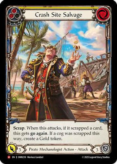 Crash Site Salvage (Extended Art) (OMN239) - Omens of the Third Age Cold Foil-1