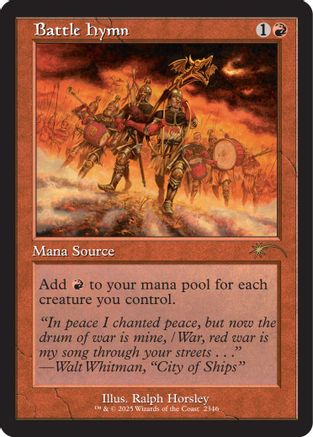 Battle Hymn (SLD-2346) - Secret Lair Drop Series-1