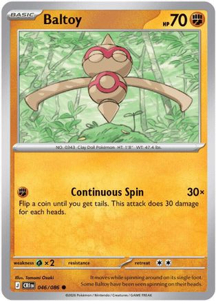 Baltoy 046  ME04 Chaos Rising - Common-1