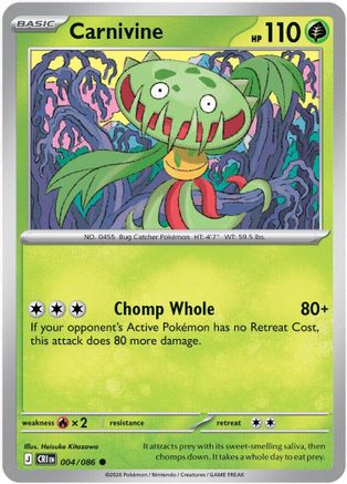 Carnivine 004  ME04 Chaos Rising - Common-1