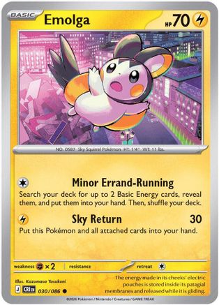 Emolga 030  ME04 Chaos Rising - Common-1