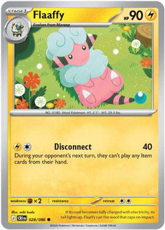 Flaaffy 028  - Reverse Holofoil ME04 Chaos Rising - Common-1