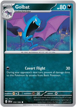 Golbat 050  ME04 Chaos Rising - Common-1