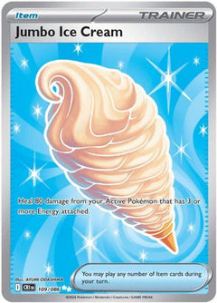 Jumbo Ice Cream 109  - Holofoil ME04 Chaos Rising - Ultra Rare-1