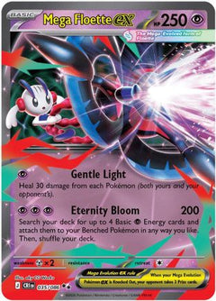 Mega Floette ex 035/086  - Holofoil ME04 Chaos Rising - Double Rare-1