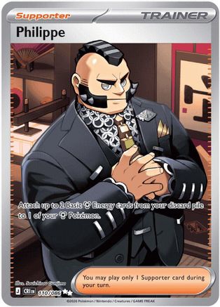 Philippe 110/086  - Holofoil ME04 Chaos Rising - Ultra Rare-1