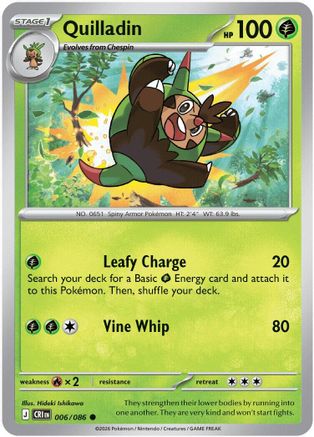 Quilladin 006  ME04 Chaos Rising - Common-1