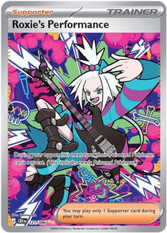 Roxie's Performance 121/086  - Holofoil ME04 Chaos Rising - Special Illustration Rare-1