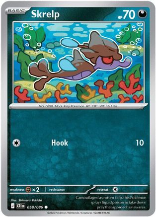 Skrelp 058  ME04 Chaos Rising - Common-1