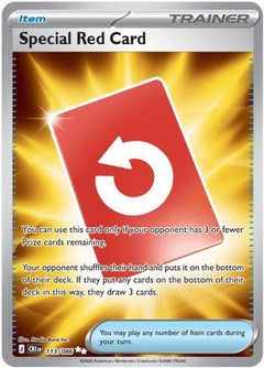 Special Red Card 113/086  - Holofoil ME04 Chaos Rising - Ultra Rare-1