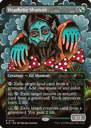 Deathrite Shaman (SLD-170) - Secret Lair Drop Series-1
