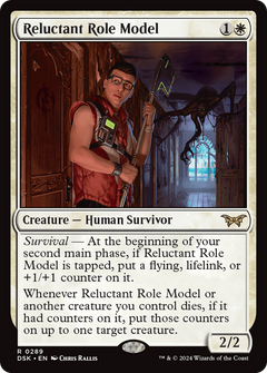 Reluctant Role Model (0289) [Duskmourn: House of Horror]-1