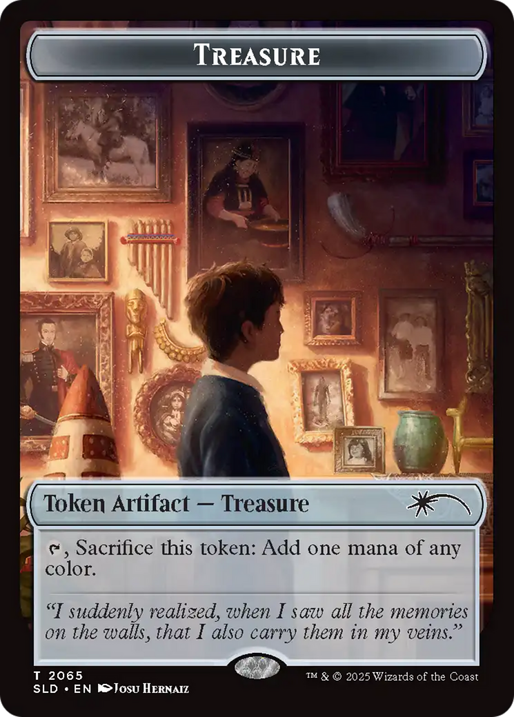 Treasure Token (2065) (Rainbow Foil) [Secret Lair Drop Series]-1