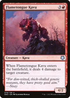 Flametongue Kavu [Game Night: Free-for-All]-1