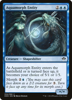 Aquamorph Entity [Duel Decks: Speed vs. Cunning]-1