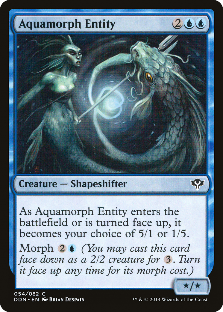 Aquamorph Entity [Duel Decks: Speed vs. Cunning]-1