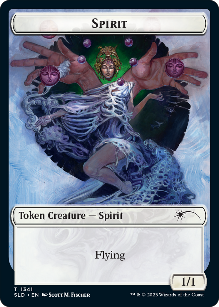 Angel // Spirit Double-Sided Token [Secret Lair Drop Series]-2