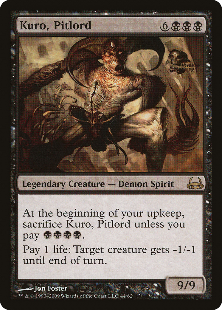 Kuro, Pitlord [Duel Decks: Divine vs. Demonic]-1
