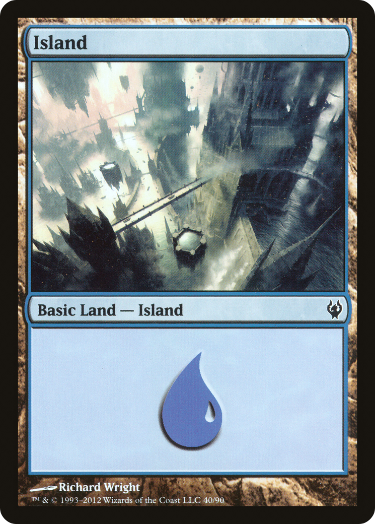 Island (40) [Duel Decks: Izzet vs. Golgari]-1