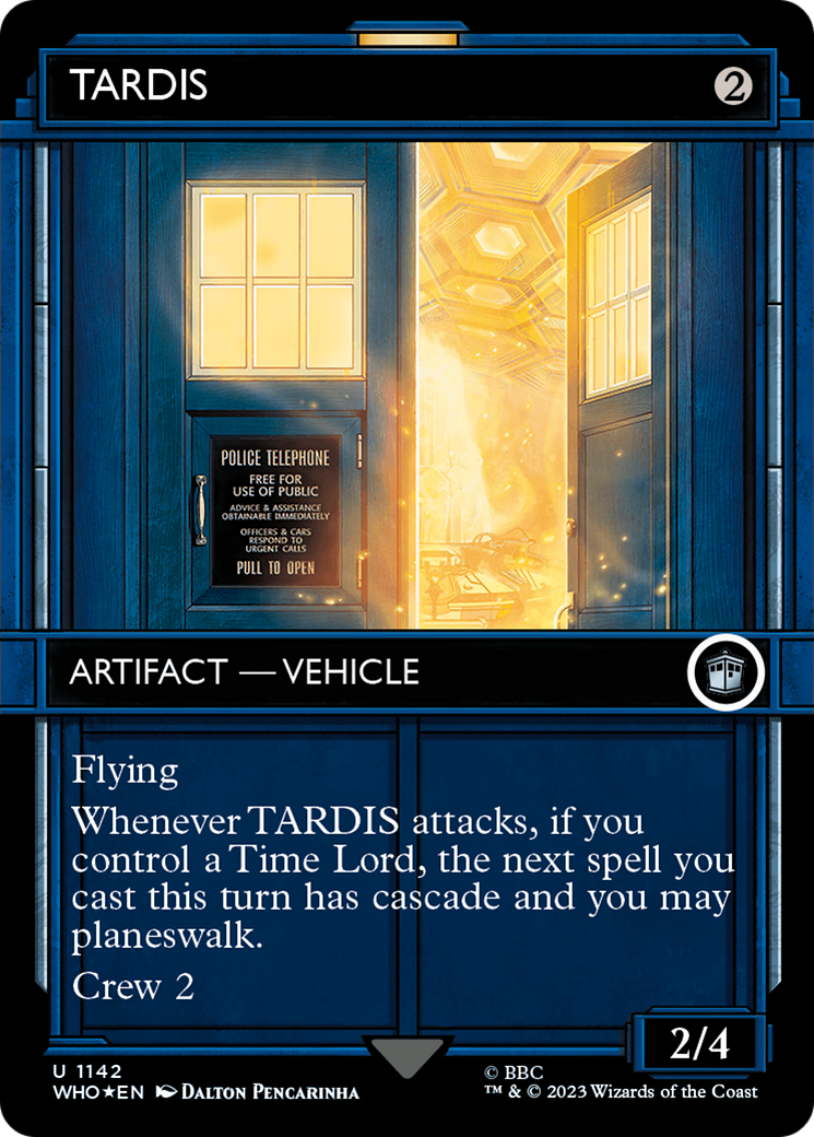 TARDIS (Showcase) (Surge Foil) [Doctor Who]-1