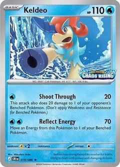 Keldeo 019/086  - Holofoil Miscellaneous Cards & Products - Rare-1
