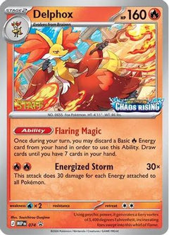 Delphox 074  - Holofoil ME Mega Evolution Promo - Promo-1