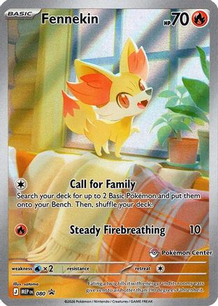 Fennekin 080  - Holofoil ME Mega Evolution Promo - Promo-1