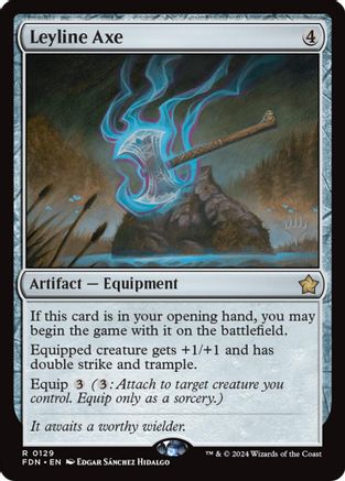 Leyline Axe (PPECL-129) - Promo Pack: Lorwyn Eclipsed-1